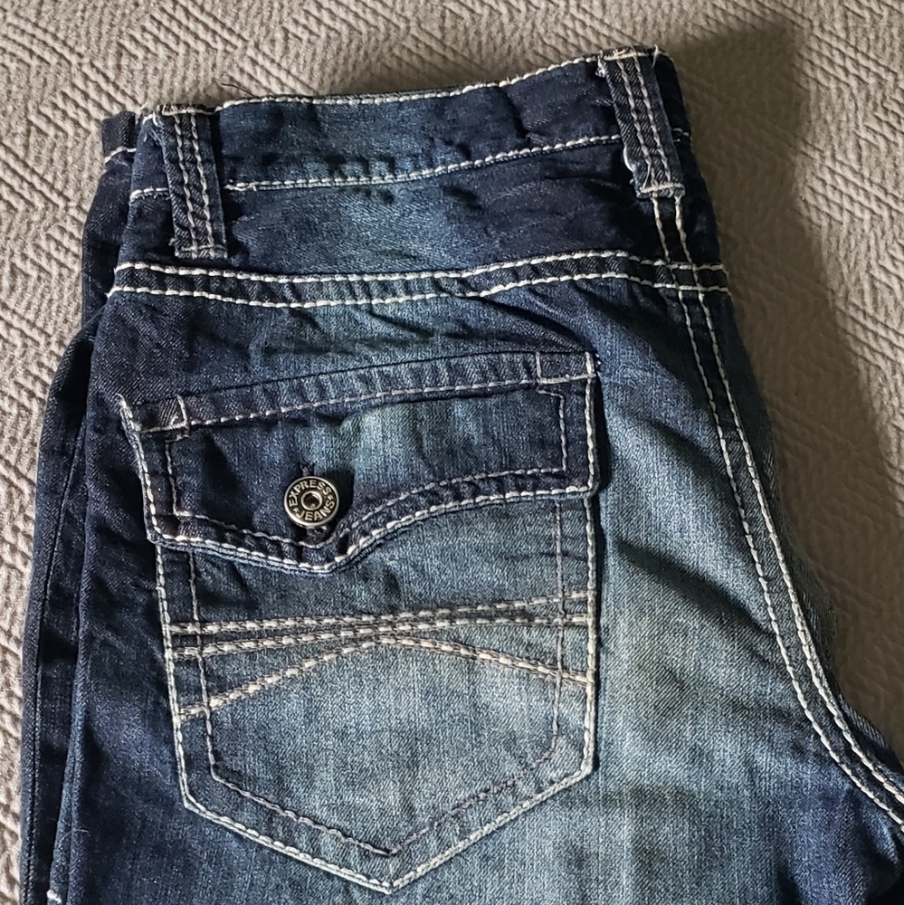 Express Men's Denim Jeans 32x30 Boot Cut